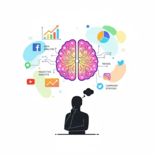 Human and AI collaborating concept in digital marketing-freelance digital marketer in Malappuram