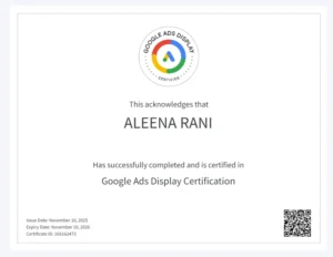 Google-Ads-Display-Certification-digital marketer in malappuram